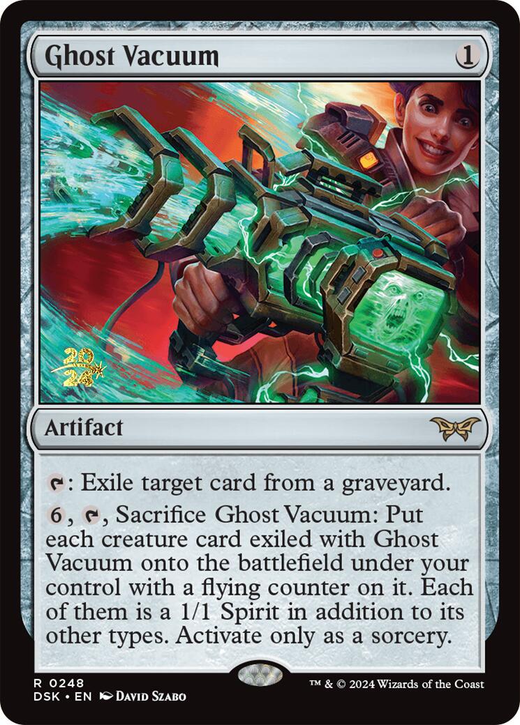 Ghost Vacuum [Duskmourn: House of Horror Prerelease Promos] | Exor Games New Glasgow