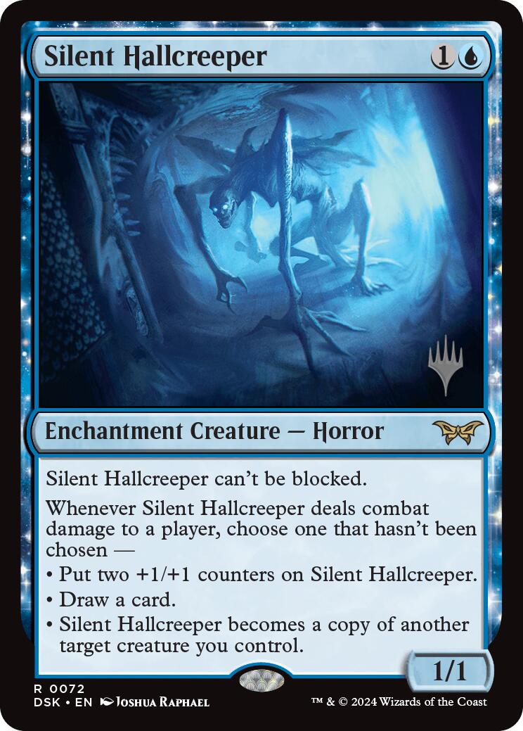 Silent Hallcreeper [Duskmourn: House of Horror Promos] | Exor Games New Glasgow