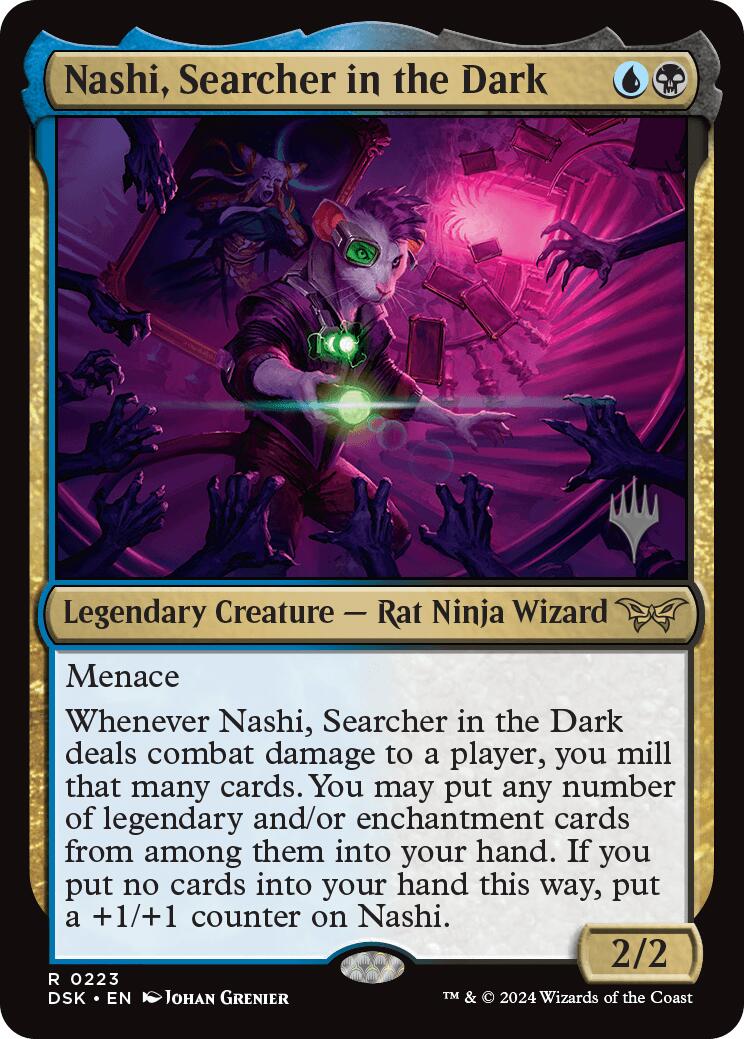 Nashi, Searcher in the Dark [Duskmourn: House of Horror Promos] | Exor Games New Glasgow