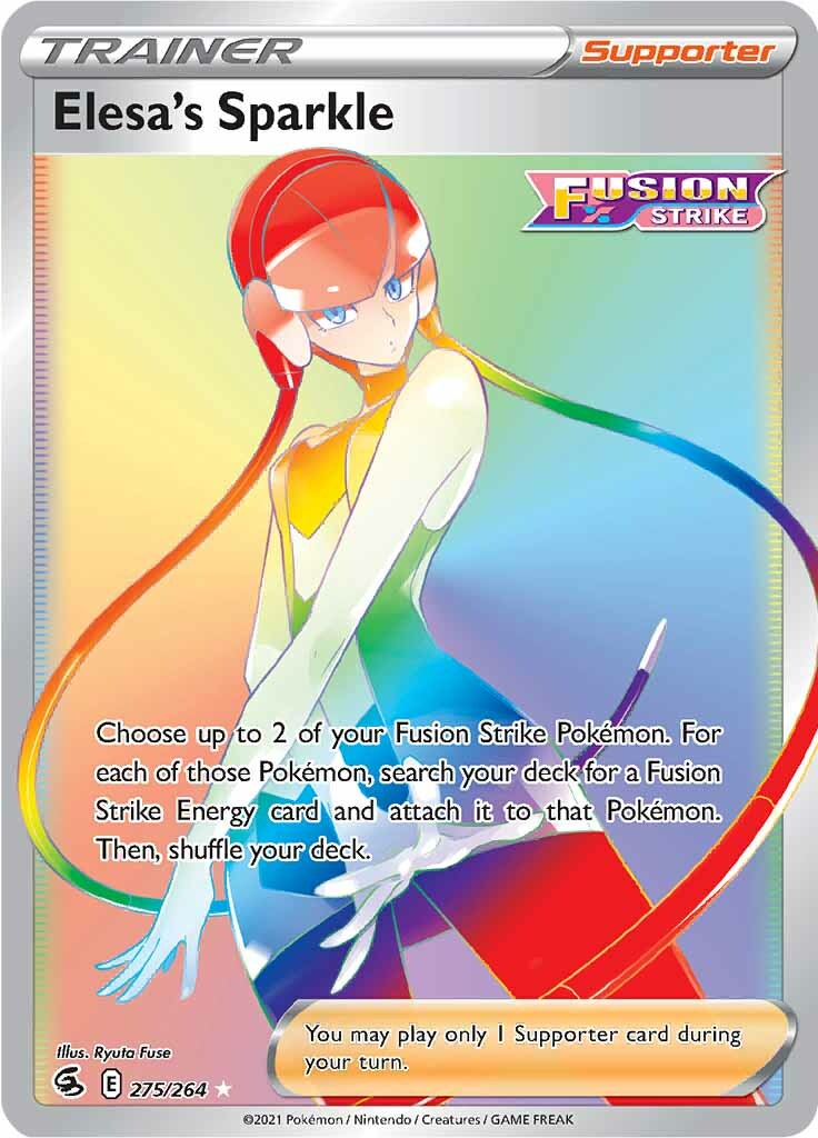 Elesa's Sparkle (275/264) [Sword & Shield: Fusion Strike] | Exor Games New Glasgow