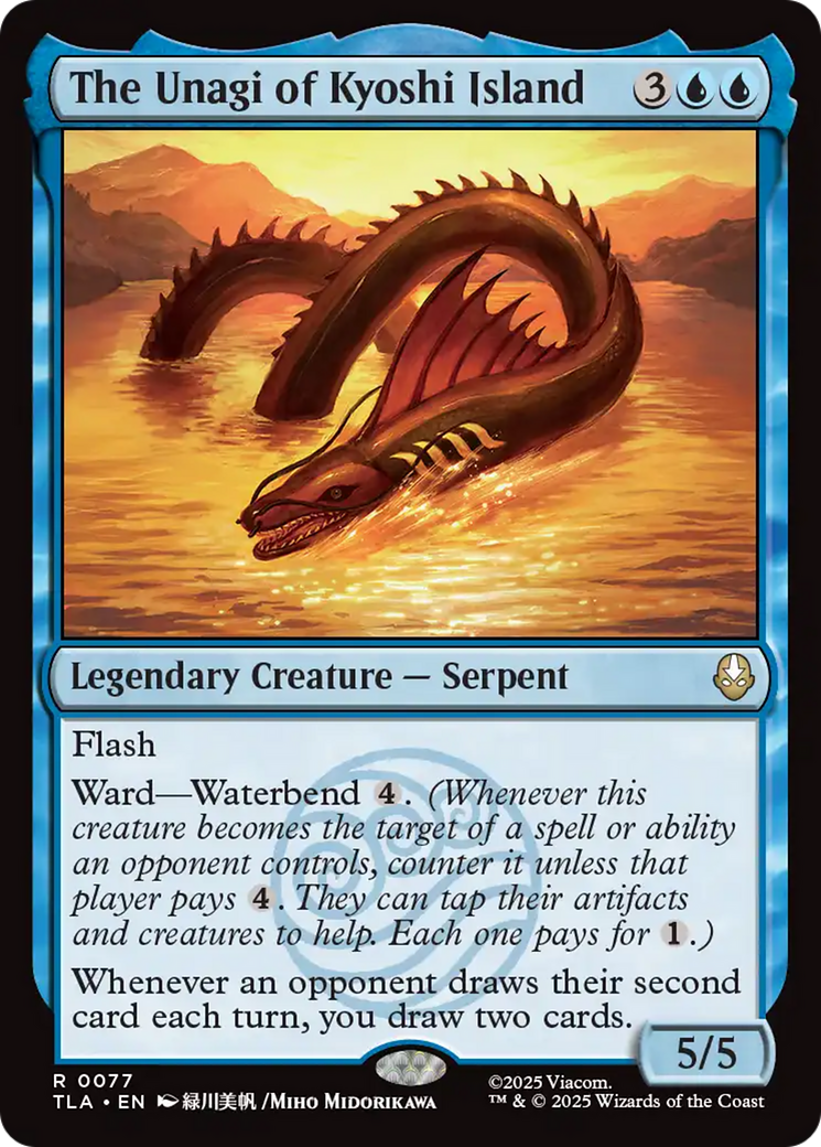 The Unagi of Kyoshi Island [Avatar: The Last Airbender] | Exor Games New Glasgow