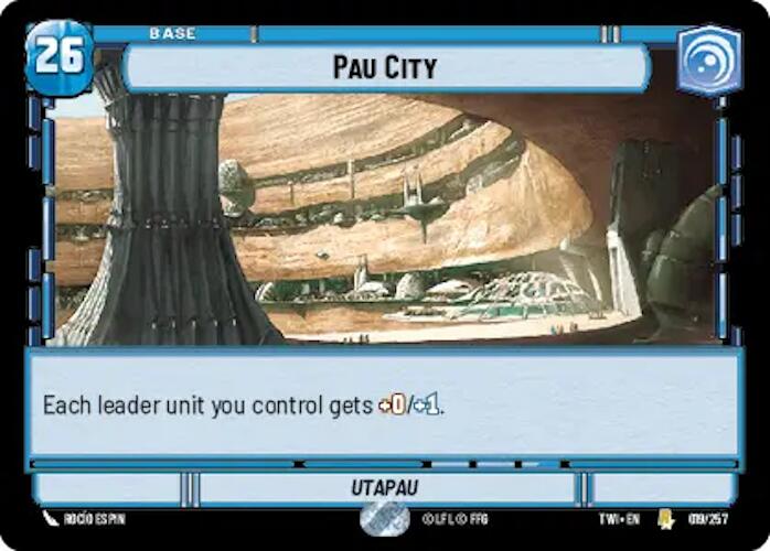 Pau City (019/257) (019/257) [Twilight of the Republic] | Exor Games New Glasgow