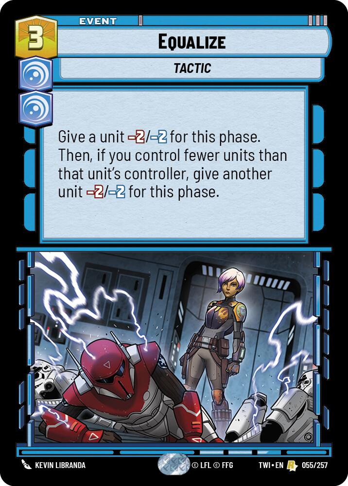 Equalize (055/257) (055/257) [Twilight of the Republic] | Exor Games New Glasgow