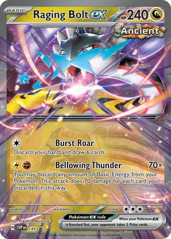 Raging Bolt ex (145) [SV: Scarlet & Violet Promo Cards] | Exor Games New Glasgow