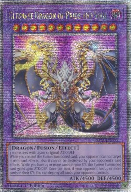 Ultimate Dragon of Pride and Soul [ROTA-EN000] Quarter Century Secret Rare | Exor Games New Glasgow