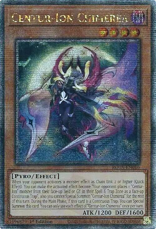 Centur-Ion Chimerea (Quarter Century Secret Rare) [ROTA-EN016] Quarter Century Secret Rare | Exor Games New Glasgow