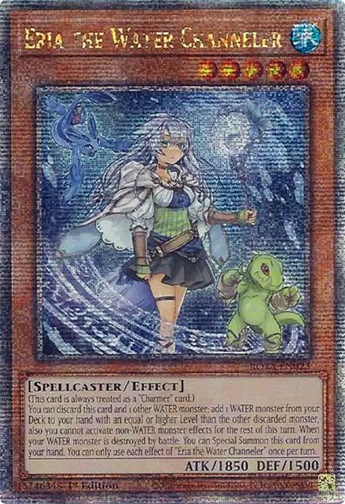 Eria the Water Channeler (Quarter Century Secret Rare) [ROTA-EN023] Quarter Century Secret Rare | Exor Games New Glasgow