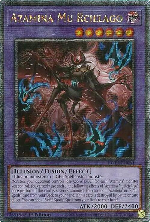 Azamina Mu Rcielago (Quarter Century Secret Rare) [ROTA-EN031] Quarter Century Secret Rare | Exor Games New Glasgow