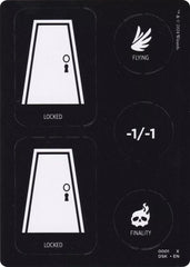 Punch Card Token (1 // 2) [Duskmourn: House of Horror Tokens] | Exor Games New Glasgow
