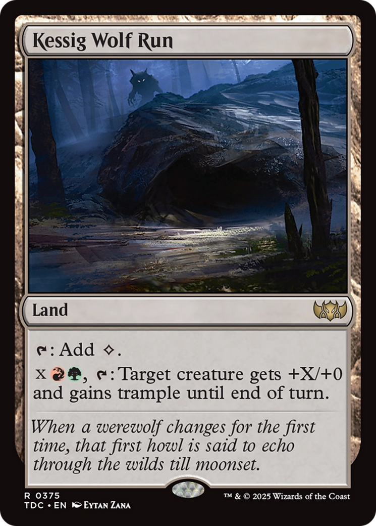 Kessig Wolf Run [Tarkir: Dragonstorm Commander] | Exor Games New Glasgow
