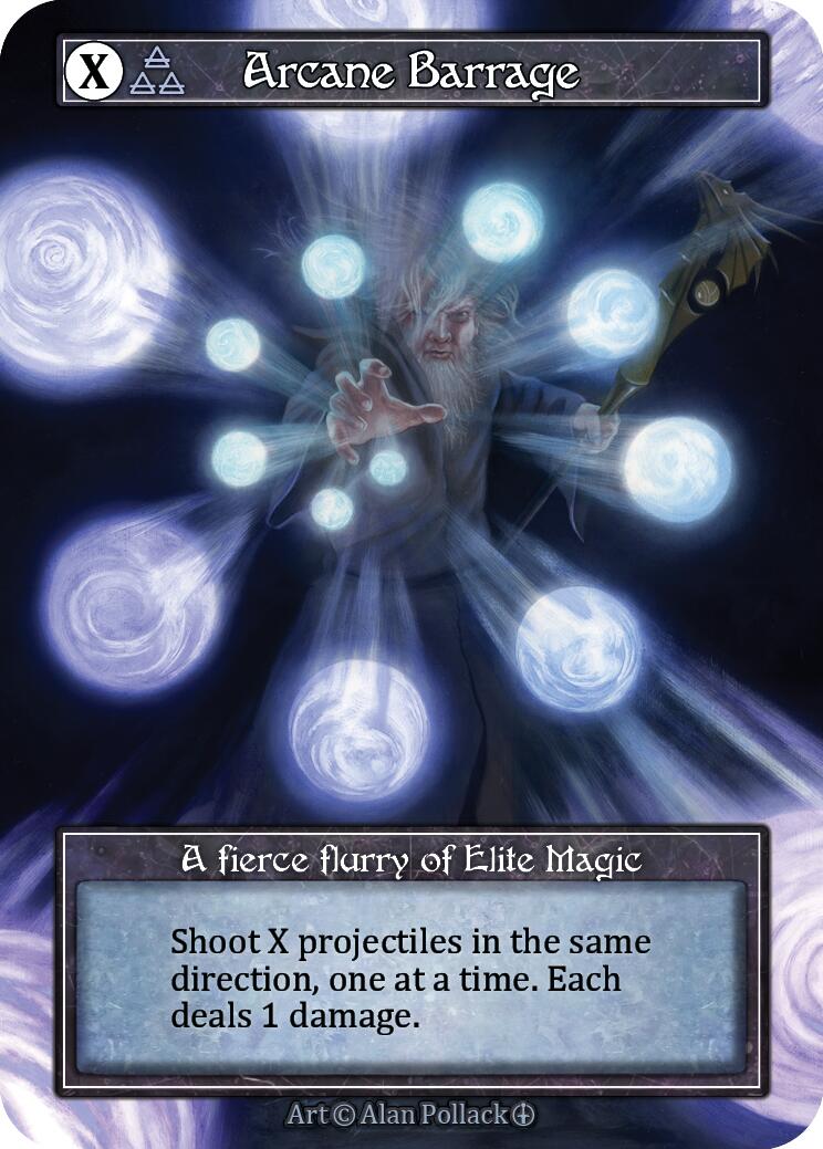 Arcane Barrage (Foil) [Arthurian Legends] | Exor Games New Glasgow