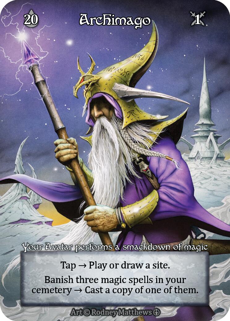 Archimago (Foil) [Arthurian Legends] | Exor Games New Glasgow