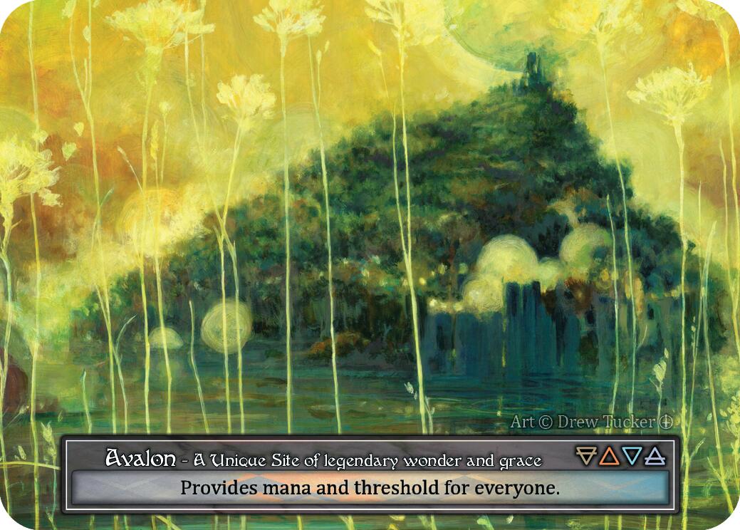 Avalon (Foil) [Arthurian Legends] | Exor Games New Glasgow