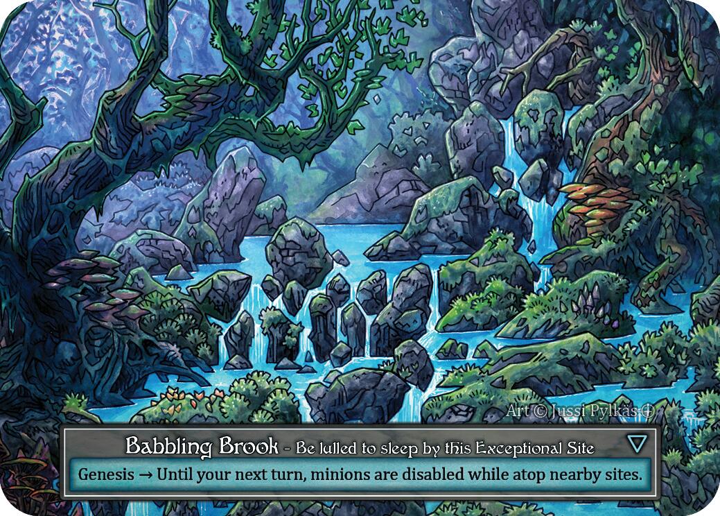 Babbling Brook (Foil) [Arthurian Legends] | Exor Games New Glasgow
