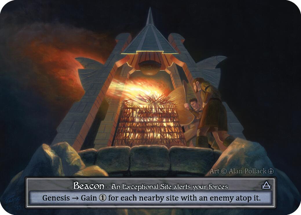 Beacon (Foil) [Arthurian Legends] | Exor Games New Glasgow