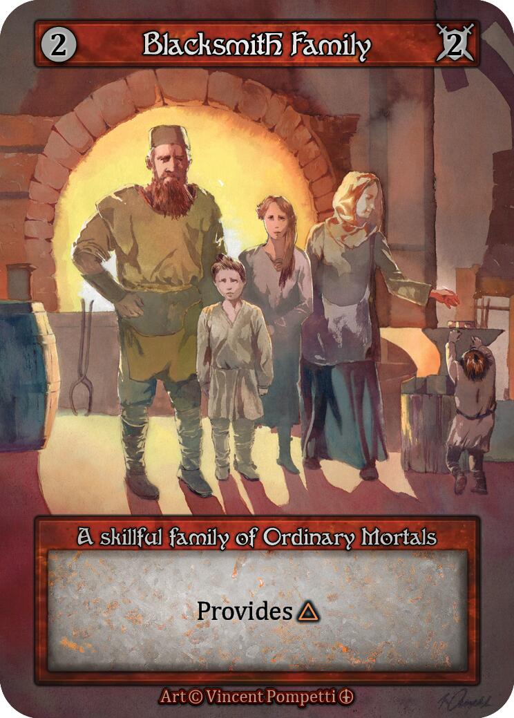 Blacksmith Family [Arthurian Legends] | Exor Games New Glasgow