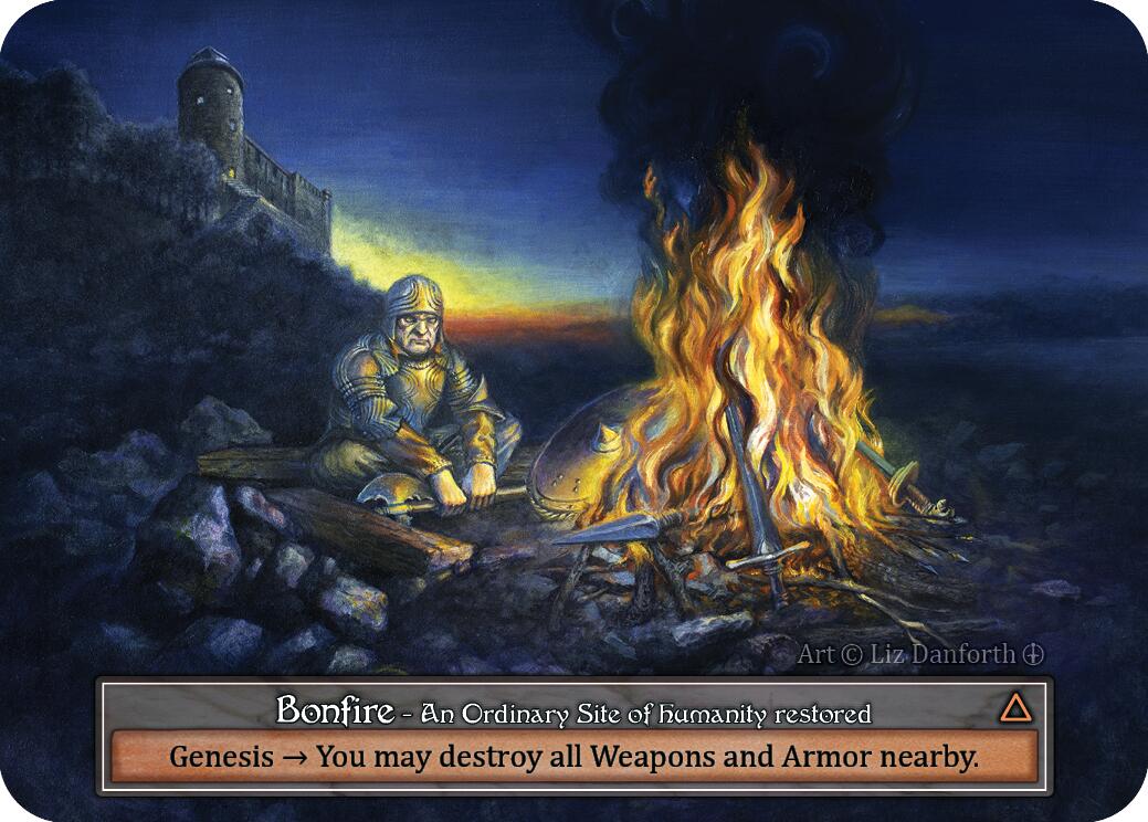 Bonfire (Foil) [Arthurian Legends] | Exor Games New Glasgow