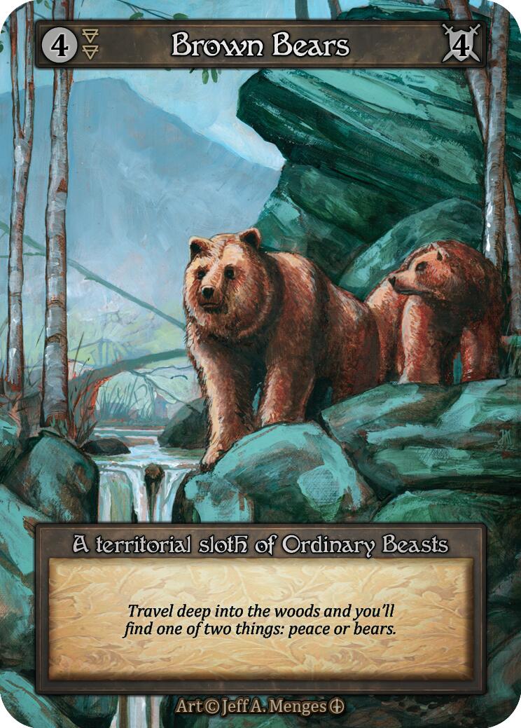 Brown Bears [Arthurian Legends] | Exor Games New Glasgow