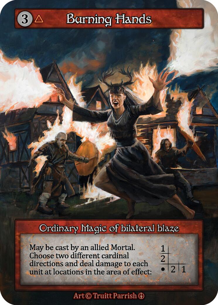 Burning Hands [Arthurian Legends] | Exor Games New Glasgow