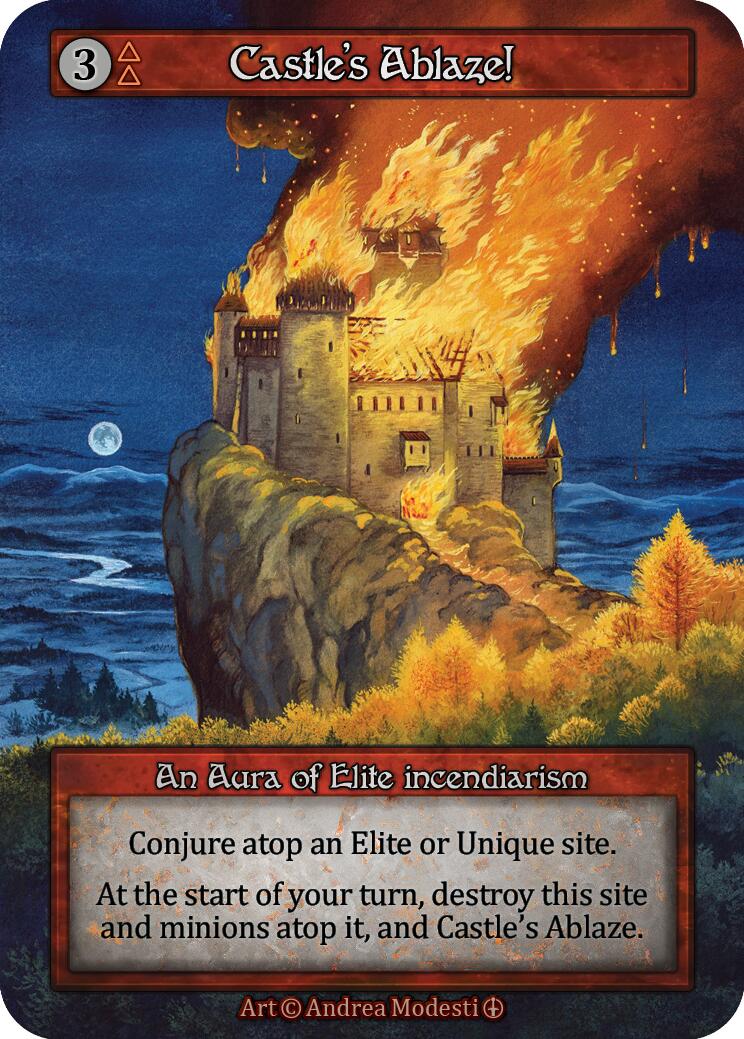 Castle's Ablaze! [Arthurian Legends] | Exor Games New Glasgow