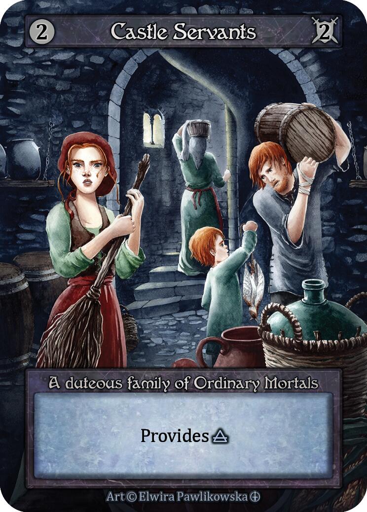 Castle Servants [Arthurian Legends] | Exor Games New Glasgow