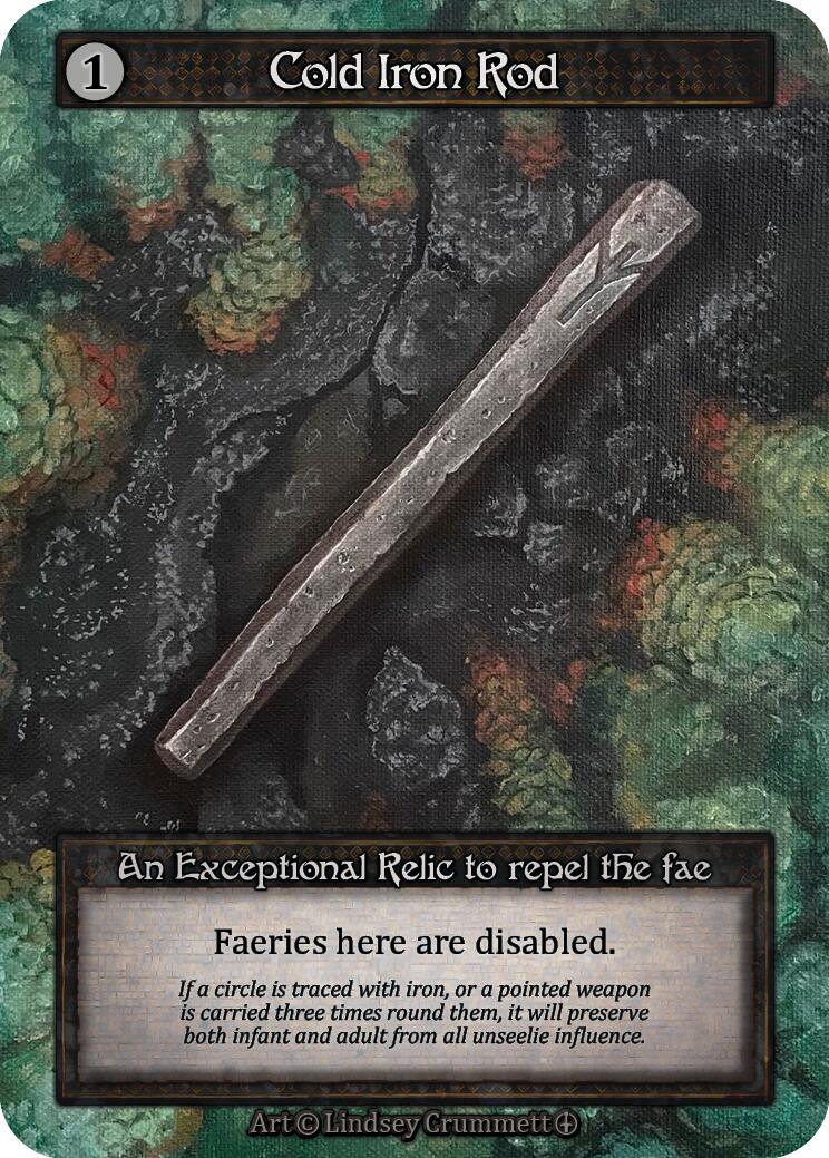 Cold Iron Rod [Arthurian Legends] | Exor Games New Glasgow