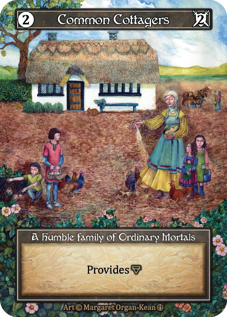 Common Cottagers (Foil) [Arthurian Legends] | Exor Games New Glasgow