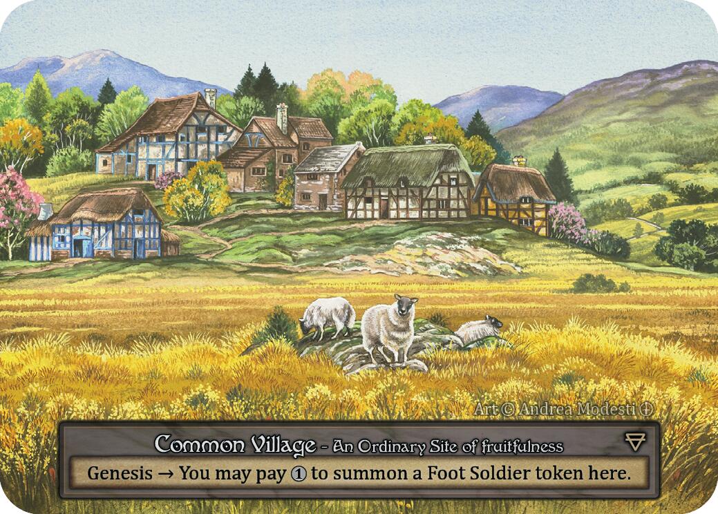Common Village [Arthurian Legends] | Exor Games New Glasgow