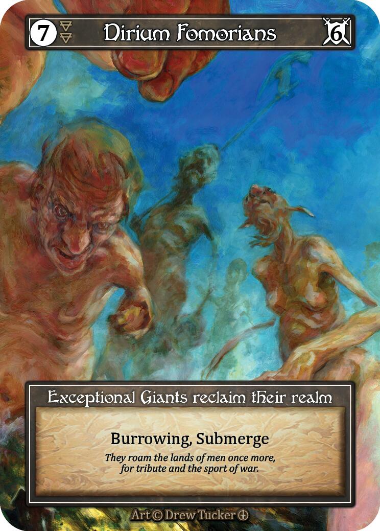 Dirium Fomorians (Foil) [Arthurian Legends] | Exor Games New Glasgow