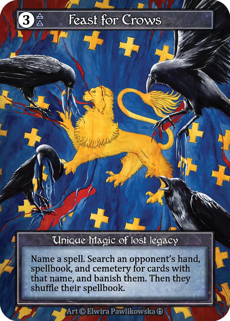 Feast for Crows (Foil) [Arthurian Legends] | Exor Games New Glasgow