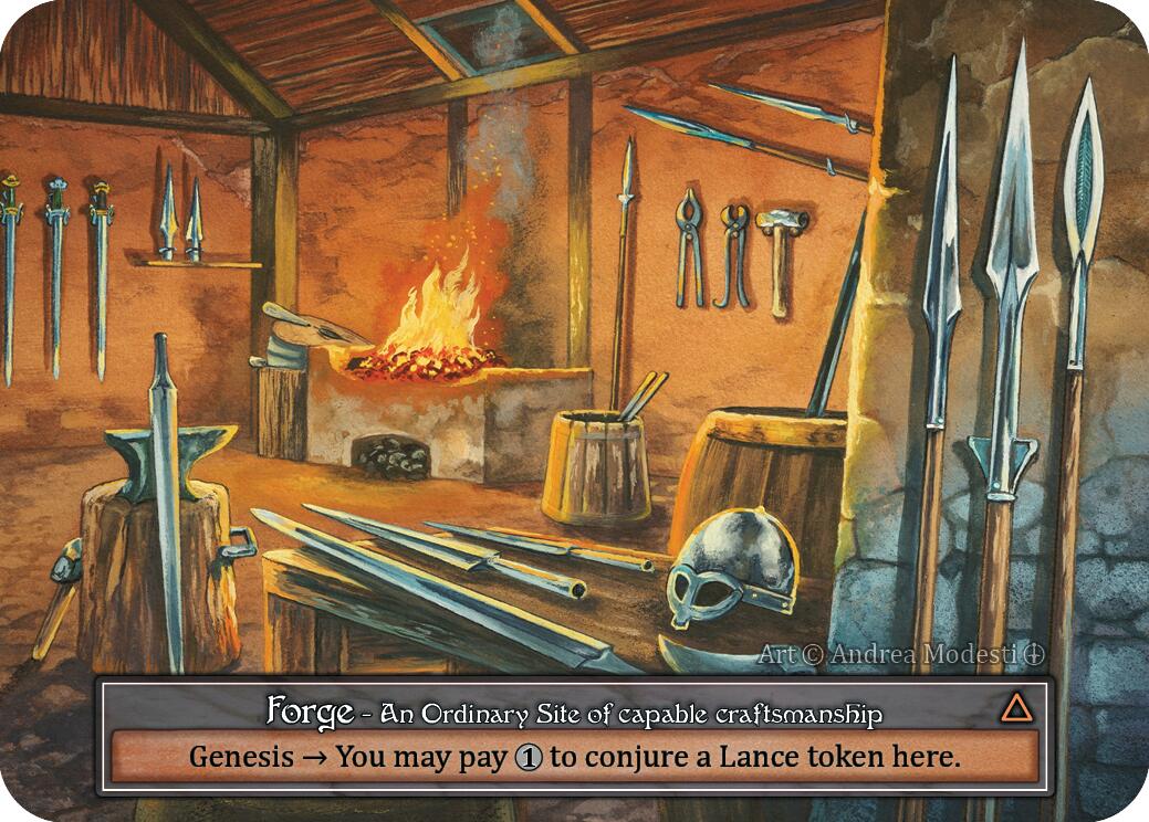 Forge (Foil) [Arthurian Legends] | Exor Games New Glasgow