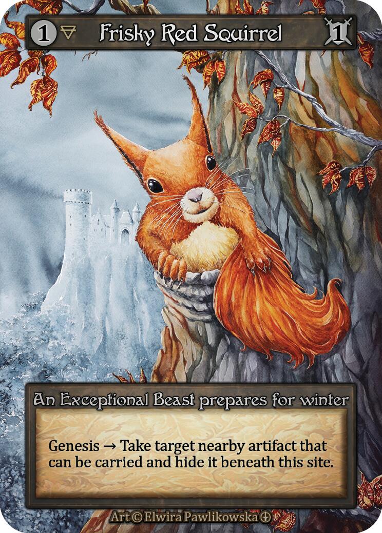 Frisky Red Squirrel [Arthurian Legends] | Exor Games New Glasgow