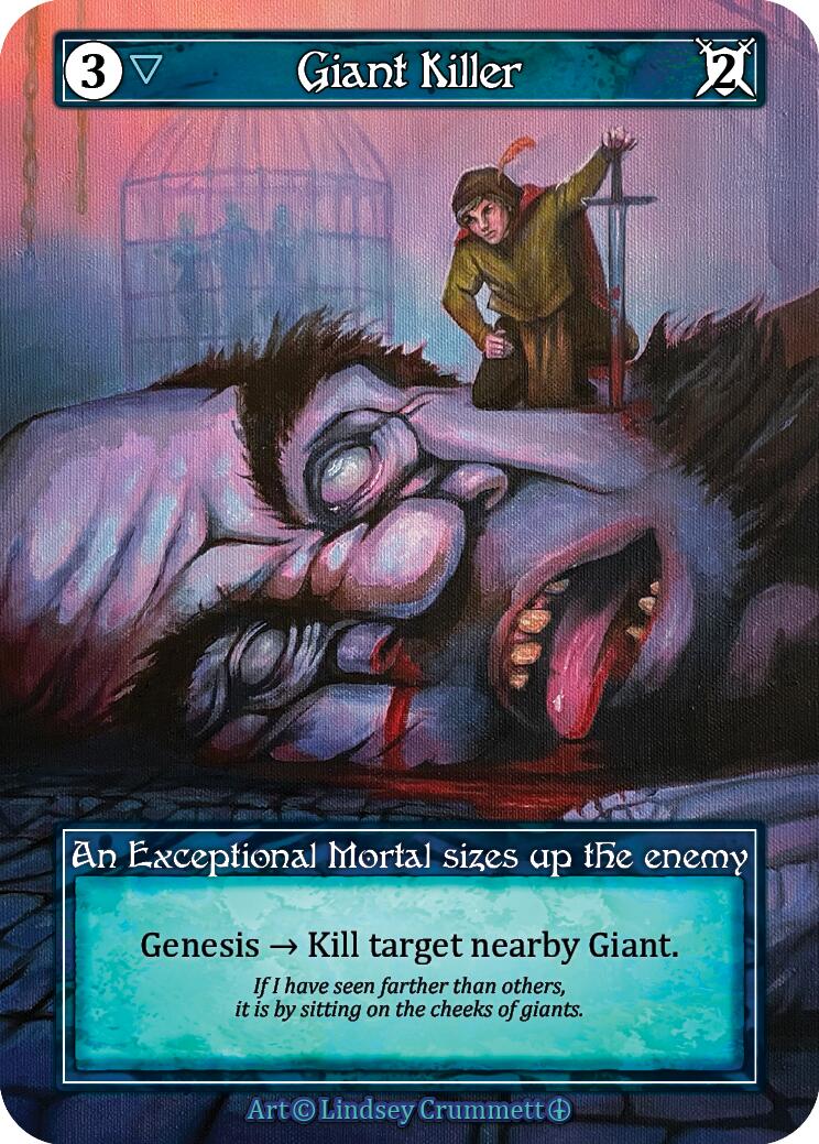 Giant Killer (Foil) [Arthurian Legends] | Exor Games New Glasgow