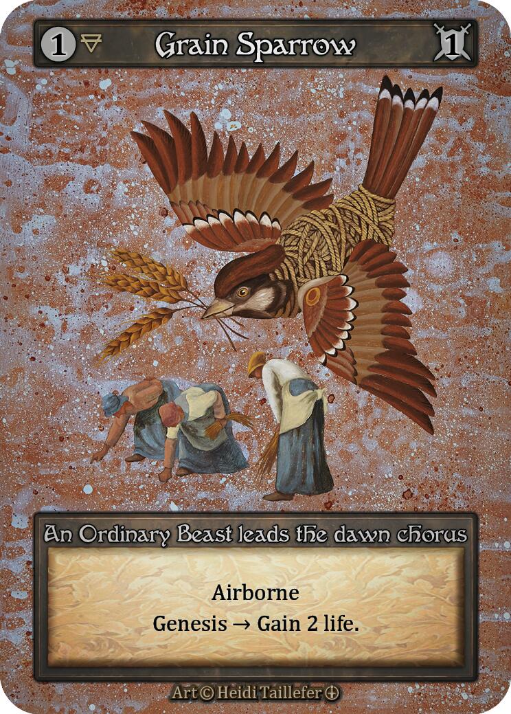 Grain Sparrow [Arthurian Legends] | Exor Games New Glasgow