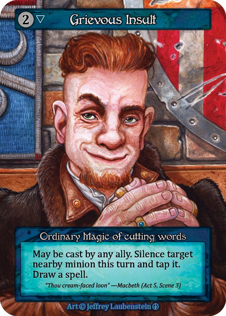 Grievous Insult [Arthurian Legends] | Exor Games New Glasgow