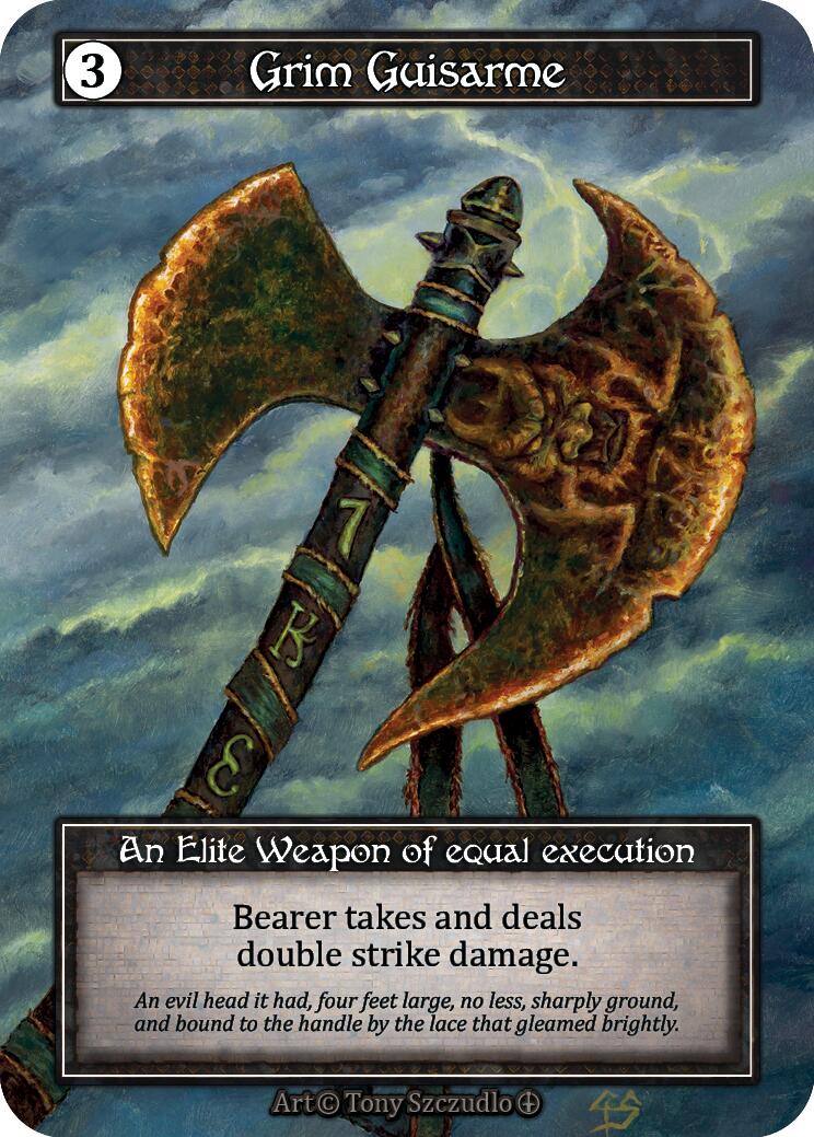 Grim Guisarme (Foil) [Arthurian Legends] | Exor Games New Glasgow