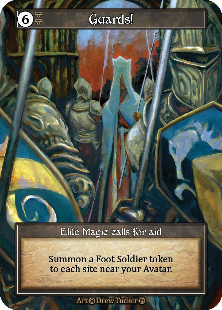Guards! (Foil) [Arthurian Legends] | Exor Games New Glasgow