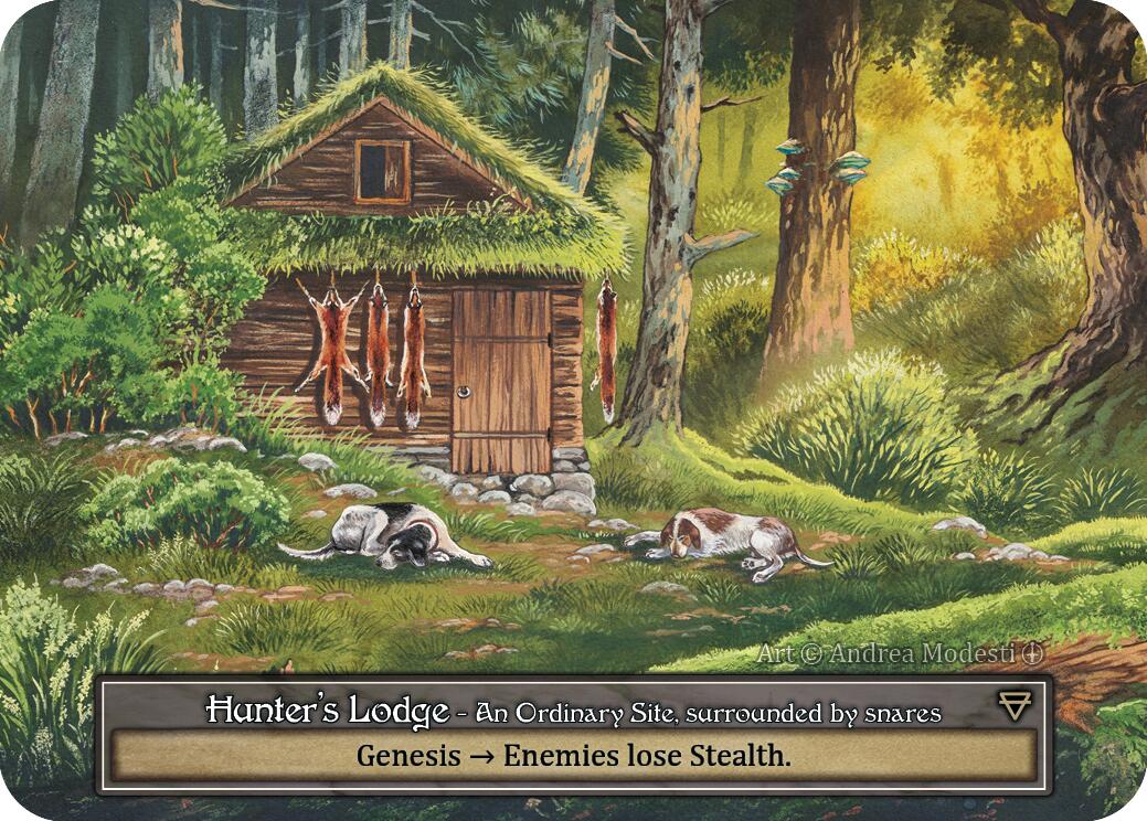 Hunter's Lodge (Foil) [Arthurian Legends] | Exor Games New Glasgow