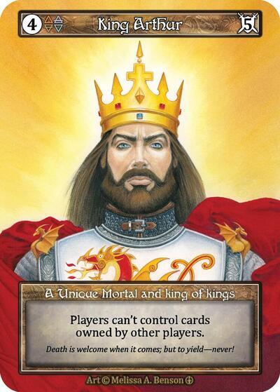 King Arthur (Foil) [Arthurian Legends] | Exor Games New Glasgow