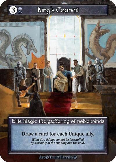 King's Council (Foil) [Arthurian Legends] | Exor Games New Glasgow