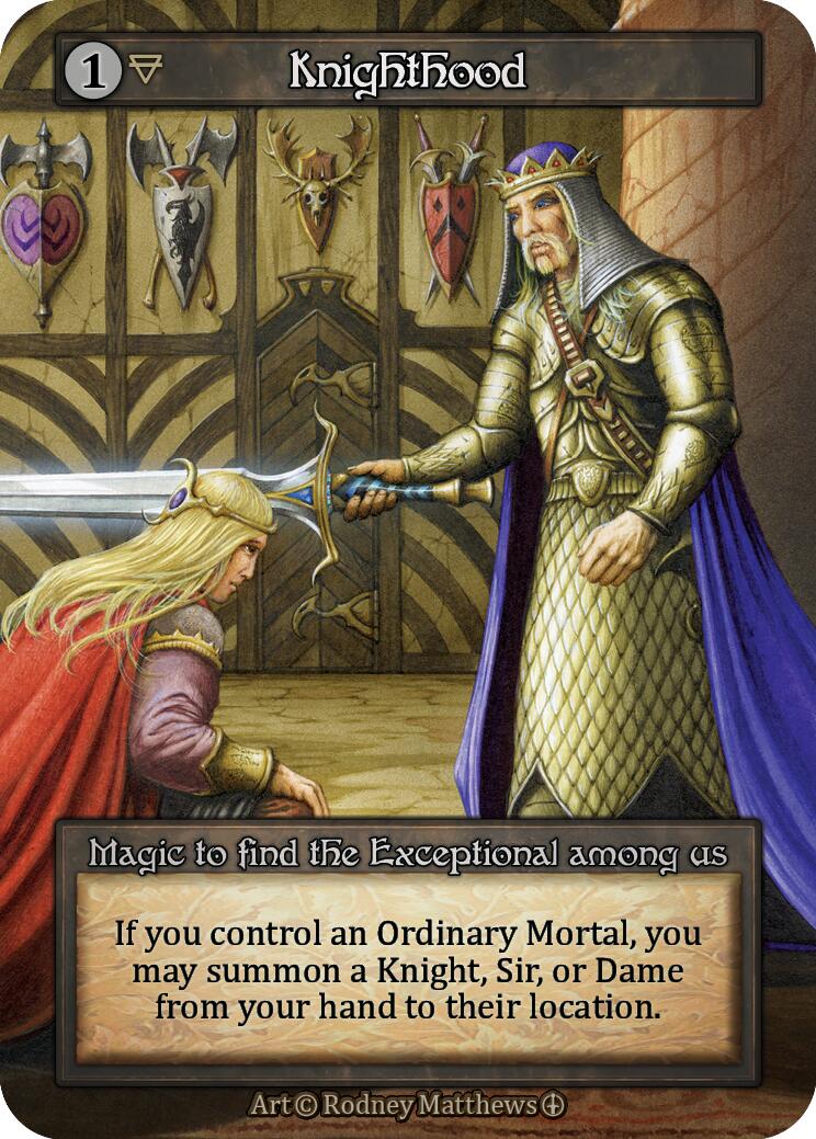 Knighthood [Arthurian Legends] | Exor Games New Glasgow