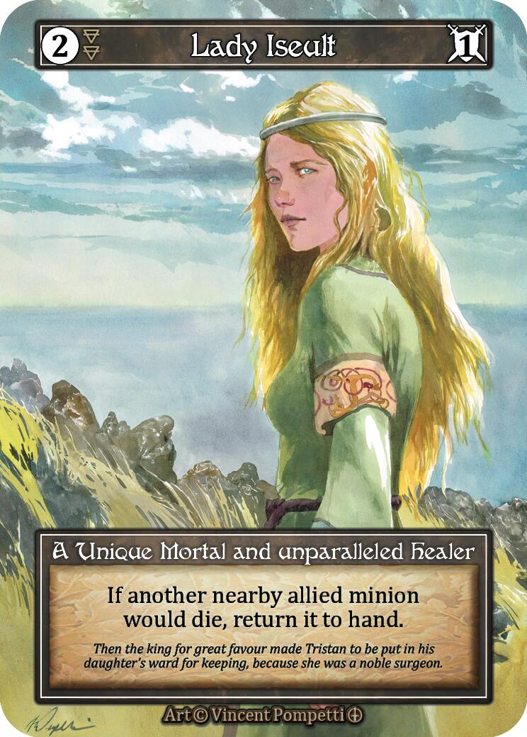 Lady Iseult (Foil) [Arthurian Legends] | Exor Games New Glasgow