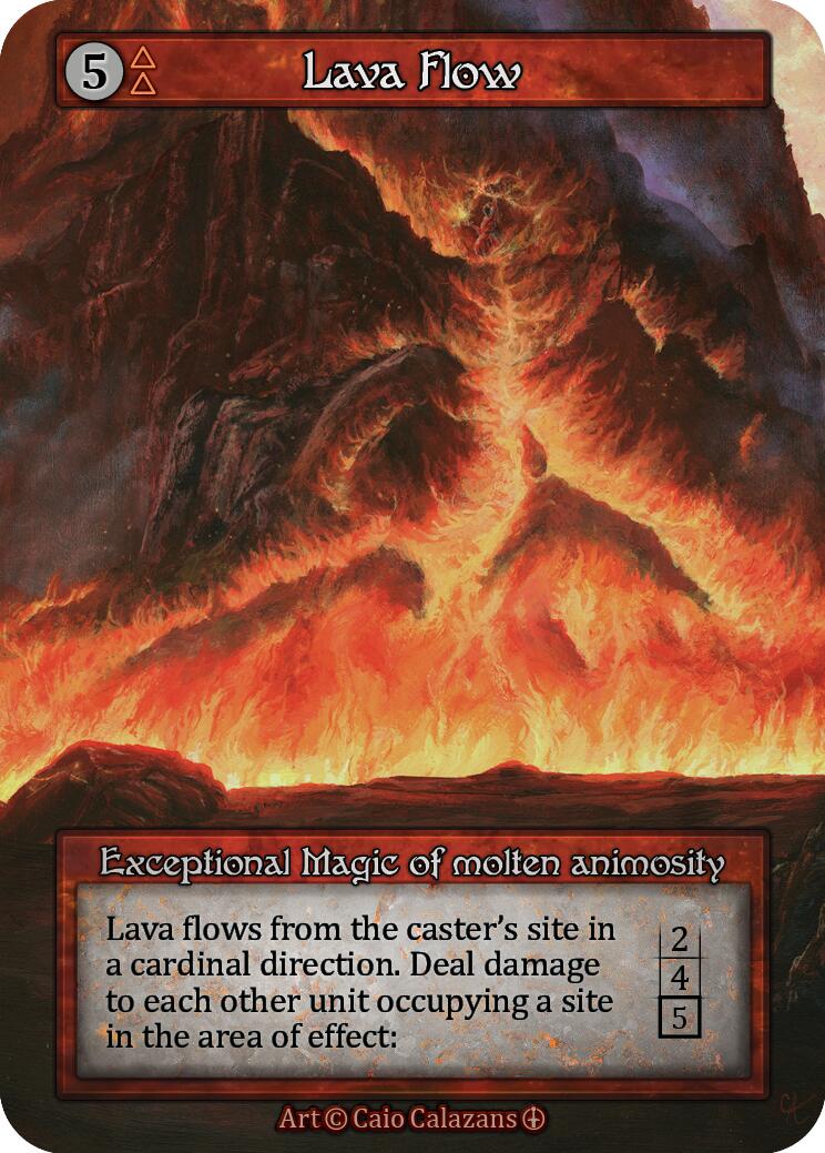 Lava Flow [Arthurian Legends] | Exor Games New Glasgow