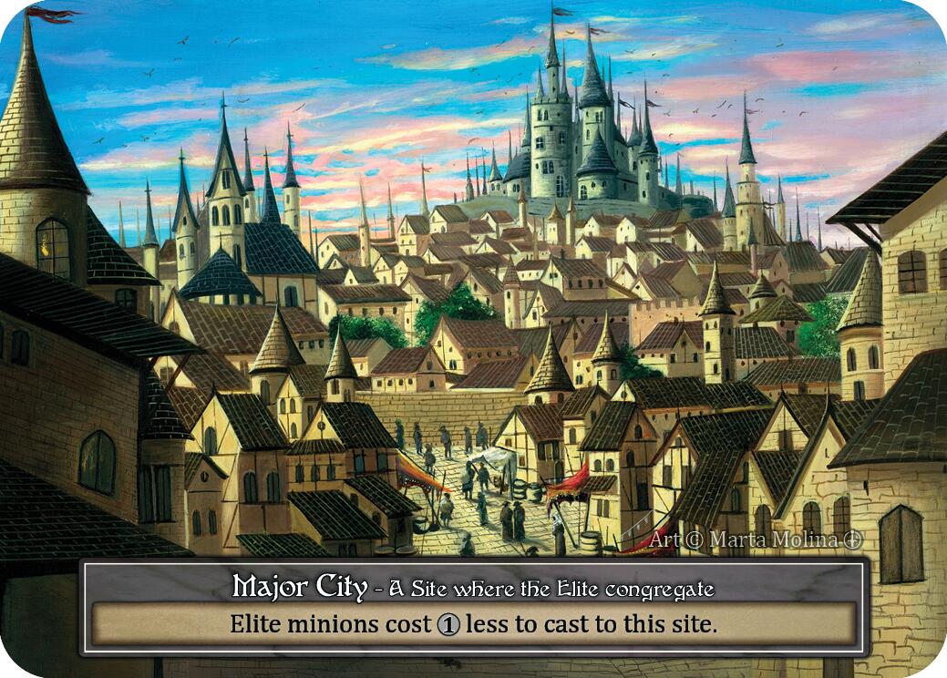 Major City (Foil) [Arthurian Legends] | Exor Games New Glasgow