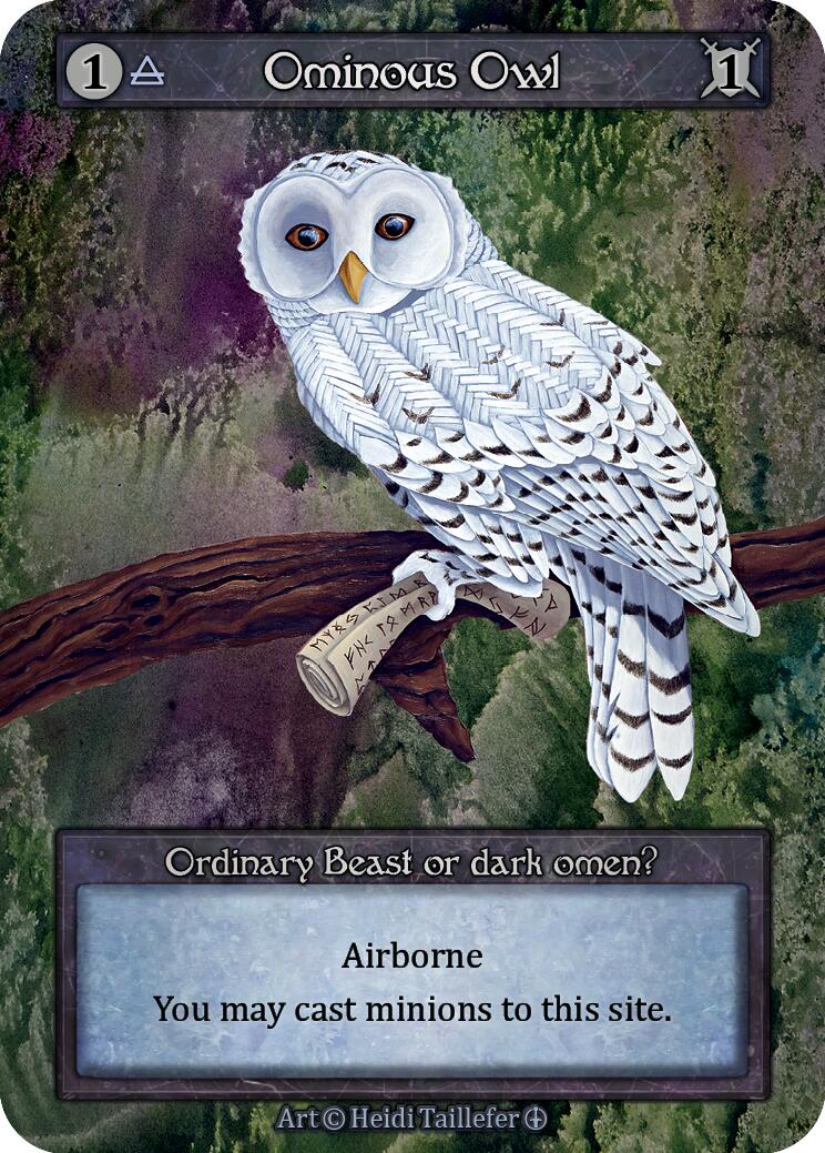 Ominous Owl [Arthurian Legends] | Exor Games New Glasgow