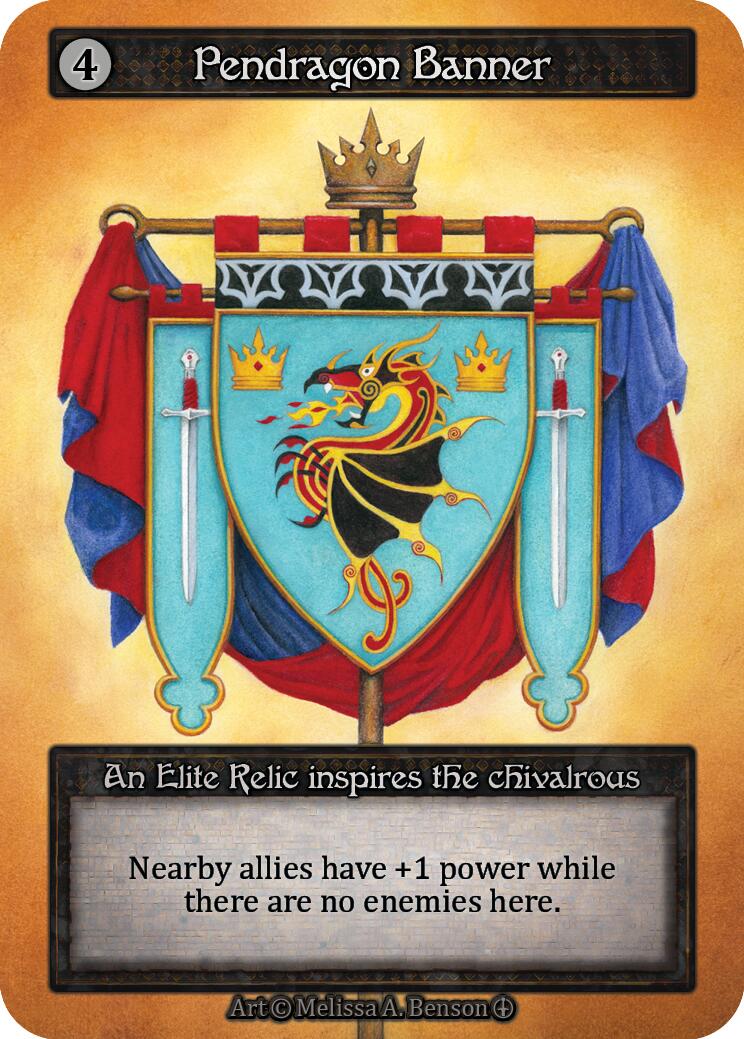 Pendragon Banner [Arthurian Legends] | Exor Games New Glasgow