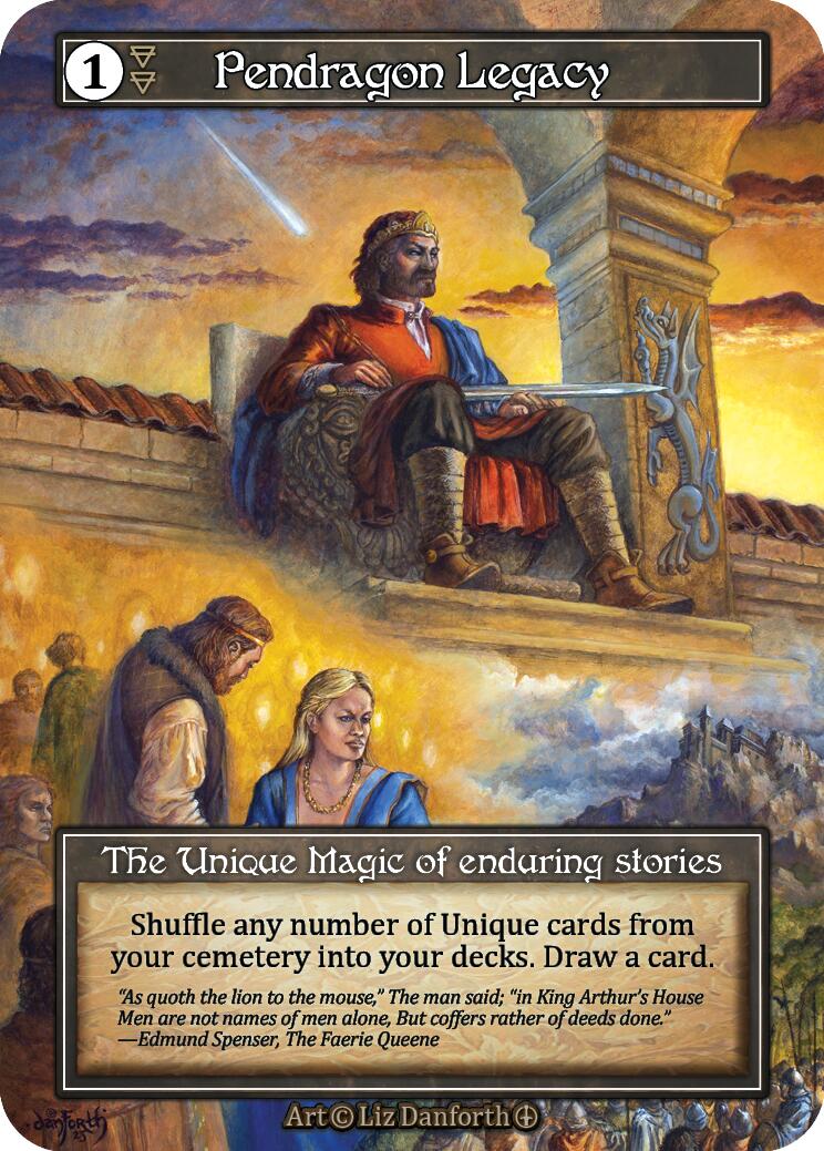 Pendragon Legacy (Foil) [Arthurian Legends] | Exor Games New Glasgow