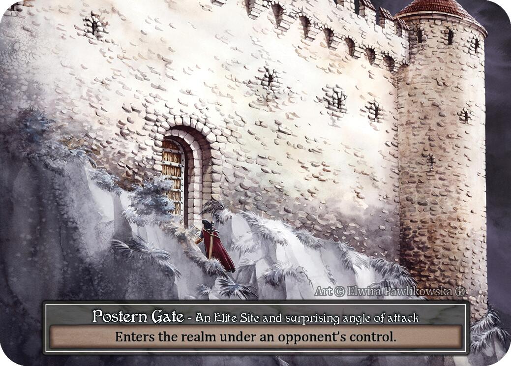 Postern Gate (Foil) [Arthurian Legends] | Exor Games New Glasgow