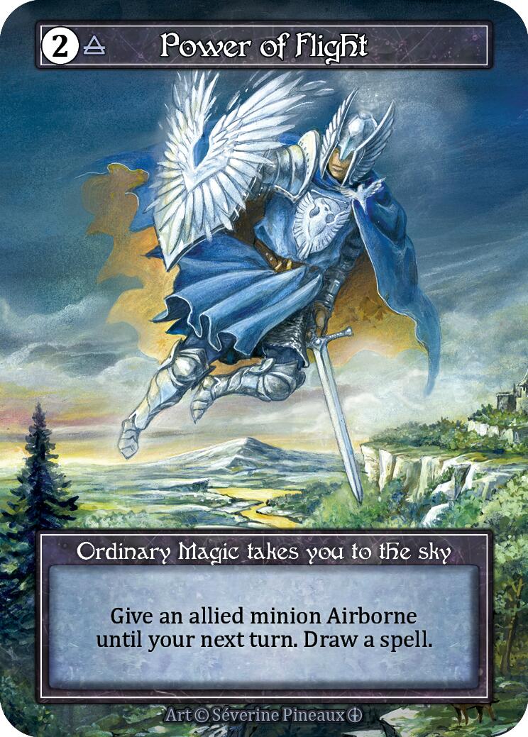 Power of Flight (Foil) [Arthurian Legends] | Exor Games New Glasgow