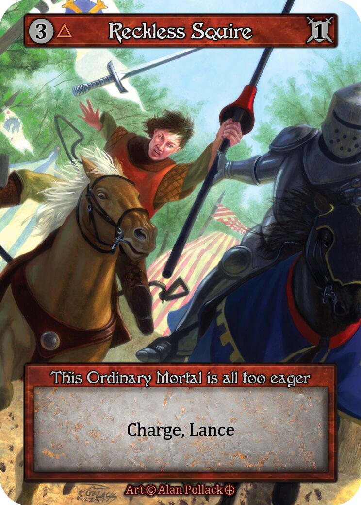 Reckless Squire [Arthurian Legends] | Exor Games New Glasgow